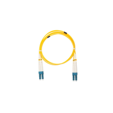 Nikomax Optikai patch kábel LC Duplex 10m - Sárga (NMF-PC2S2C2-LCU-LCU-010) kábel és adapter