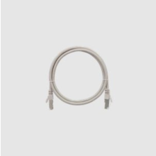 Nikomax Patch kábel S/FTP CAT6 LSOH, 5m, szürke kábel és adapter