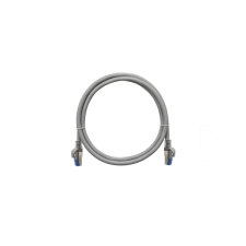 Nikomax Patch kábel S/FTP CAT6 LSOH, Essential Series,  2m, szürke kábel és adapter