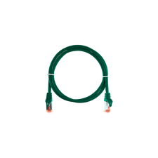 Nikomax Patch kábel S/FTP CAT6a LSOH, Essential Series,  15m, zöld kábel és adapter