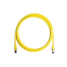 Nikomax patch kábel s/ftp, cat6a, pvc, 15m, sárga nmc-pc4sa55b-150-yl kábel és adapter