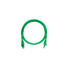 Nikomax patch kábel s/ftp, cat6a, pvc, 15m, zöld