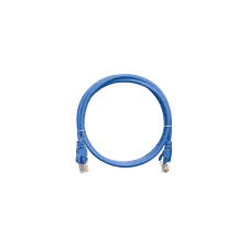 Nikomax patch kábel utp, cat5e, lszh, 1m, kék nmc-pc4ud55b-010-c-bl kábel és adapter