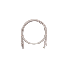 Nikomax patch kábel utp cat6 lsoh, 2m, szürke kábel és adapter