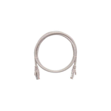 Nikomax patch kábel UTP, CAT6, LSZH, 15m, szürke (NMC-PC4UE55B-150-C-GY) kábel és adapter