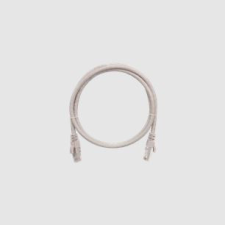 Nikomax Patch kábel UTP, CAT6, LSZH, 2m, fehér kábel és adapter