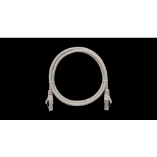 Nikomax S/FTP CAT6 Patch kábel 10m - Szürke kábel és adapter