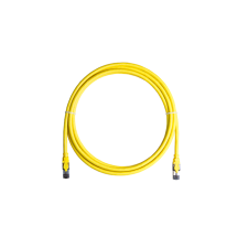 Nikomax S/FTP CAT6a Patch kábel 15m - Sárga (NMC-PC4SA55B-150-YL) kábel és adapter