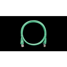 Nikomax U/UTP CAT5e Patch kábel 10m Zöld kábel és adapter