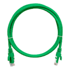 Nikomax UTP CAT6A Összekötő Zöld 20m NMC-PC4SA55B-200-GN kábel és adapter