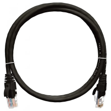 Nikomax UTP Összekötő Fekete 2m NMC-PC4UD55B-020-C-BK kábel és adapter