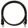 Nikomax UTP Összekötő Fekete 50cm NMC-PC4SA55B-005-C-BK