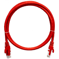 Nikomax UTP Összekötő Piros 50cm NMC-PC4SA55B-005-RD kábel és adapter