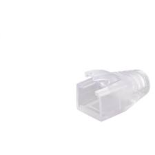 Nikomax UTP Törésgátló Átlátszó 3cm NMC-RJBOOT75T-TR-100 kábel és adapter