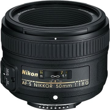 Nikon 50 mm NIKKOR AF-S F1.8G objektív