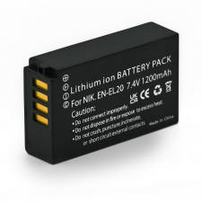  Nikon EN-EL20 akkumulátor 1200 MAh - Nikon EN-EL20A ENEL20 digitális fényképező akkumulátor