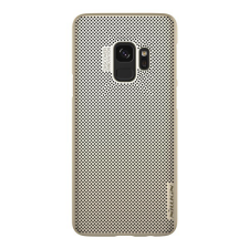 Nillkin AIR műanyag telefonvédő (gumírozott, lyukacsos) ARANY [Samsung Galaxy S9 (SM-G960)] (5996457753215) tok és táska