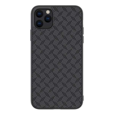 Nillkin APPLE iPhone 11 Pro, NILLKIN SYNTHETIC FIBER PLAID mobiltok, Csíkos, Fekete tok és táska