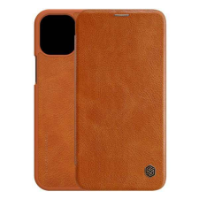 Nillkin APPLE iPhone 12 mini, NILLKIN QIN notesz mobiltok, Barna tok és táska