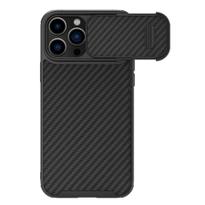 Nillkin Apple iPhone 13 Pro Max Nillkin Synthetic S Fiber Kameravédős Hátlap - Grafit tok és táska