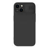 Nillkin Apple iPhone 14 Plus camshield silky védő (matt, mikrofiber plüss belső, kamera védelem, környezetbarát) fekete
