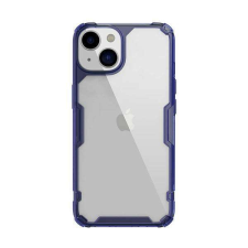 Nillkin Apple iPhone 14 Plus, Nillkin Nature Pro szilikontok, Erősített, Átlátszó, Lila tok és táska