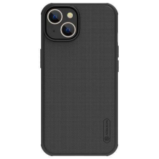 Nillkin APPLE iPhone 14 Plus, Nillkin Super Frosted Pro mobiltok, Fekete tok és táska