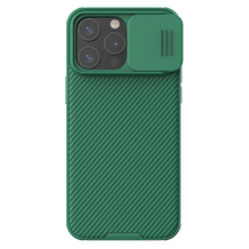 Nillkin Armor Nillkin CamShield Pro mágneses tok iPhone 15 Pro készülékhez kamerafedéllel - zöld tok és táska
