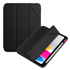Nillkin Bevel iPad 10.9 bőr hatású tablet tok fekete (GP-132655) tablet tok