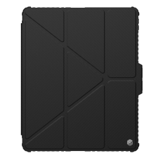 Nillkin Bumper Leather Pro könyvtok iPad Air 13" (2024) - fekete tablet tok