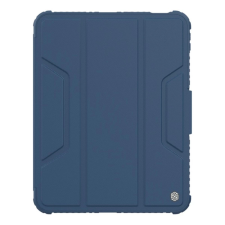 Nillkin BUMPER PRO szilikon telefonvédő (aktív FLIP. ütésállóság. asztali tartó) SÖTÉTKÉK tok és táska