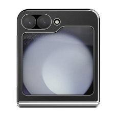 Nillkin CamShield Flip Samsung Galaxy Z Flip 6 vegán bőr tok, fekete tok és táska