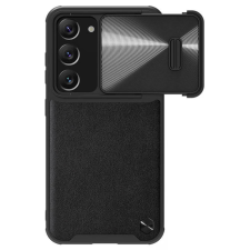 Nillkin CamShield Leather hátlap csúsztatható kameravédelem Samsung Galaxy S20 fekete tok és táska