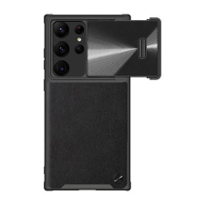 Nillkin CamShield Leather Samsung Galaxy S23 Ultra tok fekete (046516) (NI046516) - Telefontok tok és táska