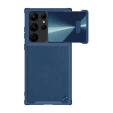 Nillkin CamShield Leather Samsung Galaxy S23 Ultra tok kék (046509) (NI046509) tok és táska
