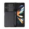Nillkin CAMSHIELD műanyag telefonvédő (szilikon keret, közepesen ütésálló, kamera védelem, S Pen tartó) FEKETE Samsung Galaxy Z Fold5 5G (SM-F946)