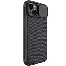 Nillkin CamShield Pro Apple iPhone 14 Szilikon Tok - Fekete (GP-126164) tok és táska