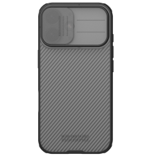 Nillkin CamShield Pro Apple iPhone 17 műanyag hátlap tok, átlátszó-fekete tok és táska