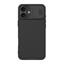 Nillkin CamShield Pro hátlaptok iPhone 16 fekete tok és táska