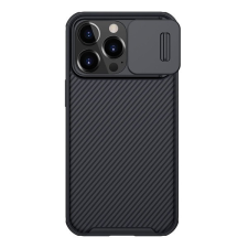 Nillkin CAMSHIELD PRO MAGNETIC műanyag telefonvédő (ütésállóság, kameravédő, mágneses, csíkos) FEKETE tok és táska