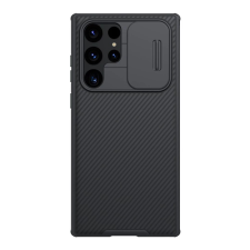 Nillkin CAMSHIELD PRO MAGNETIC műanyag telefonvédő (ütésállóság. kameravédő. mágneses. csíkos) FEKETE tok és táska