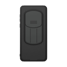 Nillkin CAMSHIELD PRO szilikon telefonvédő (ütésállóság. kameravédő. csíkos) FEKETE tok és táska
