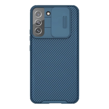 Nillkin CAMSHIELD PRO szilikon telefonvédő (ütésállóság. kameravédő. csíkos) SÖTÉTKÉK tok és táska