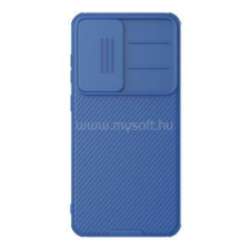 Nillkin CAMSHIELD PRO szilikon telefonvédő (ütésállóság, kameravédő, csíkos) SÖTÉTKÉK (GP-164955) tok és táska