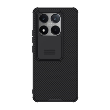 Nillkin CAMSHIELD PRO szilikon telefonvédő Xiaomi 14T (ütésállóság, kameravédő, csíkos) FEKETE tok és táska