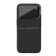 Nillkin CAMSHIELD PROP MAGNETIC szilikon telefonvédő (ütésállóság, kameravédő, kitámasztó, csíkos) FEKETE (GP-175703) tok és táska