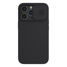 Nillkin Camshield SILKY Apple iPhone 13 Pro szilikon telefonvédő (matt, környezetbarát) fekete tok és táska