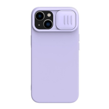 Nillkin CAMSHIELD SILKY MAGNETIC szilikon telefonvédő (plüss belső, kameravédő, környezetbarát, MagSafe) LILA tok és táska