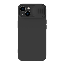 Nillkin CamShield Silky Silicone Case for iPhone 15 Plus (black) tok és táska