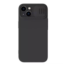 Nillkin CamShield Silky Silicone iPhone 14/13 tok fekete (6902048249219) (n6902048249219) mobiltelefon kellék